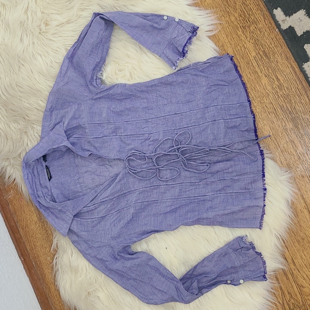 NWOT American Eagle Outfitters tunic top XS denim
